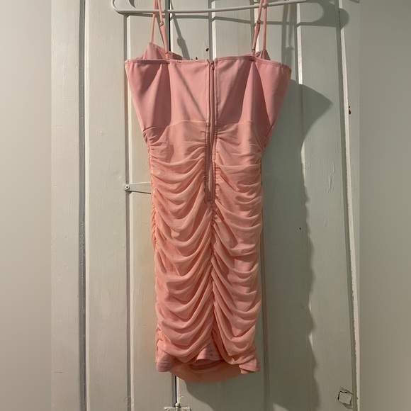 Privy corset ruched bodycon mini dress-US Small NWT - Picture 3 of 6